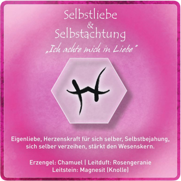 "Selbstliebe & Selbstachtung" Edelsteinessenz